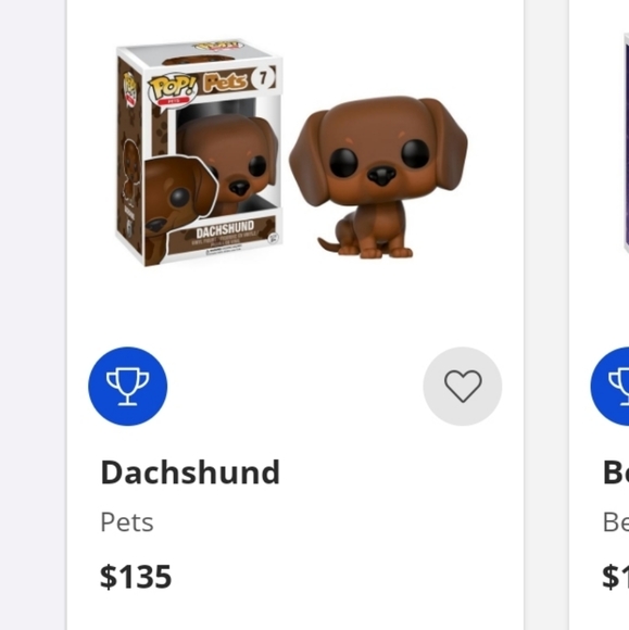 [SOLD] Funko Pop red dachshund - Picture 2 of 2